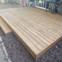 Dunn Lumber - 4 years later and the deck is still holding great. Dunns clear cedar is solid.