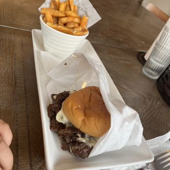 Bobby Mac’s BBQ - Burger (plain just cheese for my son) - Southern Near Me - Crockett, California