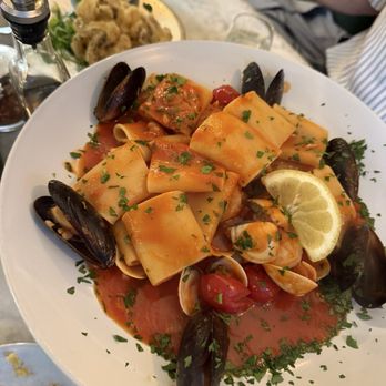 BELLILLO - A Taste of Napoli - Paccheri allo scoglio - Pizza Near Me - Miami, Florida