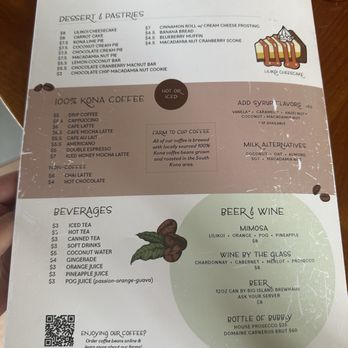 The Coffee Shack - Menu - Coffee & Tea Near Me - Captain Cook, Hawaii The Coffee Shack - Menu - Coffee & Tea Near Me - Captain Cook, Hawaii