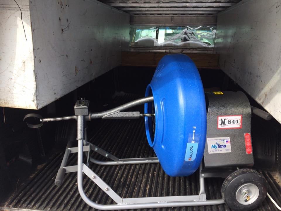 Slide of Smith’s drain service