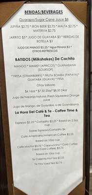 Menu photo 2 Cafe Havana Las Vegas, NV Menu photo 2 Cafe Havana Las Vegas, NV