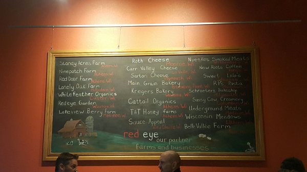 Menu photo 8 Red Eye Brewing Company Wausau, WI Menu photo 8 Red Eye Brewing Company Wausau, WI