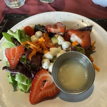 Red Flame Steak & Grill - Strawberry Mozzarella Salad - Steakhouses Near Me - Magnolia, Texas