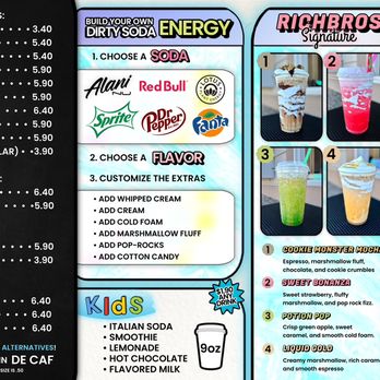 Rich Bros Coffee - Menu - Coffee & Tea Near Me - Everett, Washington Rich Bros Coffee - Menu - Coffee & Tea Near Me - Everett, Washington