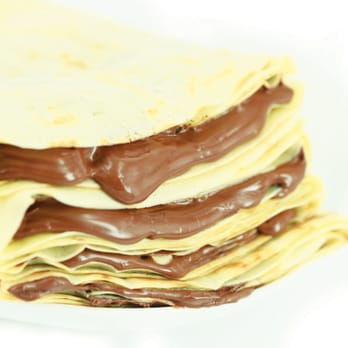 Crepe Delicious - a stack of crepes on a plate - Creperies Near Me - Rocky View, Alberta Crepe Delicious - a stack of crepes on a plate - Creperies Near Me - Rocky View, Alberta
