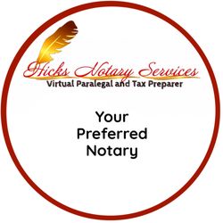 Hicks Notary & Virtual Paralegal Services