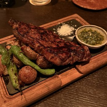 Toro By Chef Richard Sandoval - 12 oz Strip Loin* - Latin American Near Me - Chicago, Illinois Toro By Chef Richard Sandoval - 12 oz Strip Loin* - Latin American Near Me - Chicago, Illinois