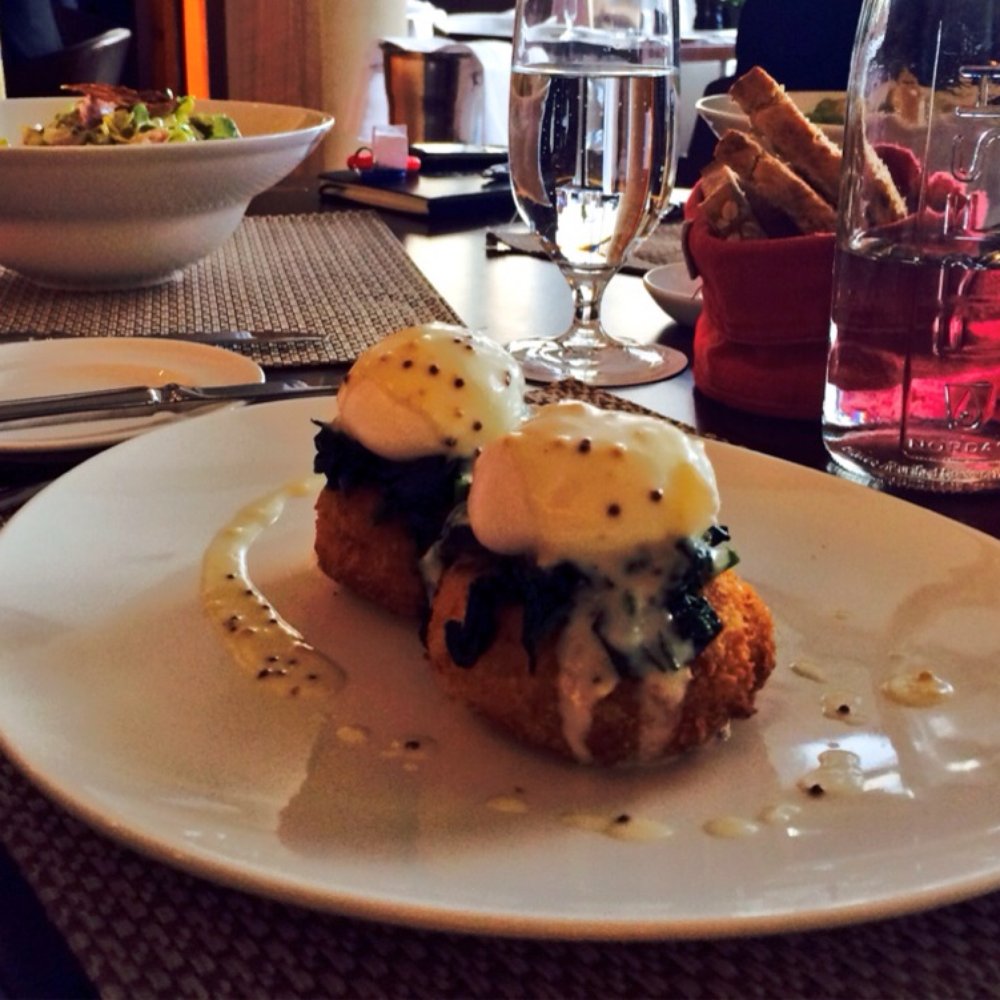 One Square - fish cakes and poached eggs yum! - British Near Me - Edinburgh, EDH One Square - fish cakes and poached eggs yum! - British Near Me - Edinburgh, EDH