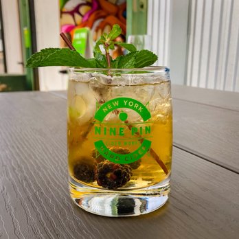Nine Pin Cider - One of their great cider-infused coctails - Breweries Near Me - Albany, New York Nine Pin Cider - One of their great cider-infused coctails - Breweries Near Me - Albany, New York