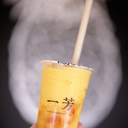 Yi Fang Taiwan Fruit Tea - Mango Pomelo Sago Frappe