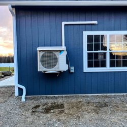 Maine Value Heat Pumps - An install for Moores Lavender Farm. Be sure to check it out, especially at sunset!
