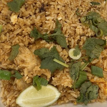 Bangkok Restaurant - Chicken fried rice - Thai Near Me - Stockton, California