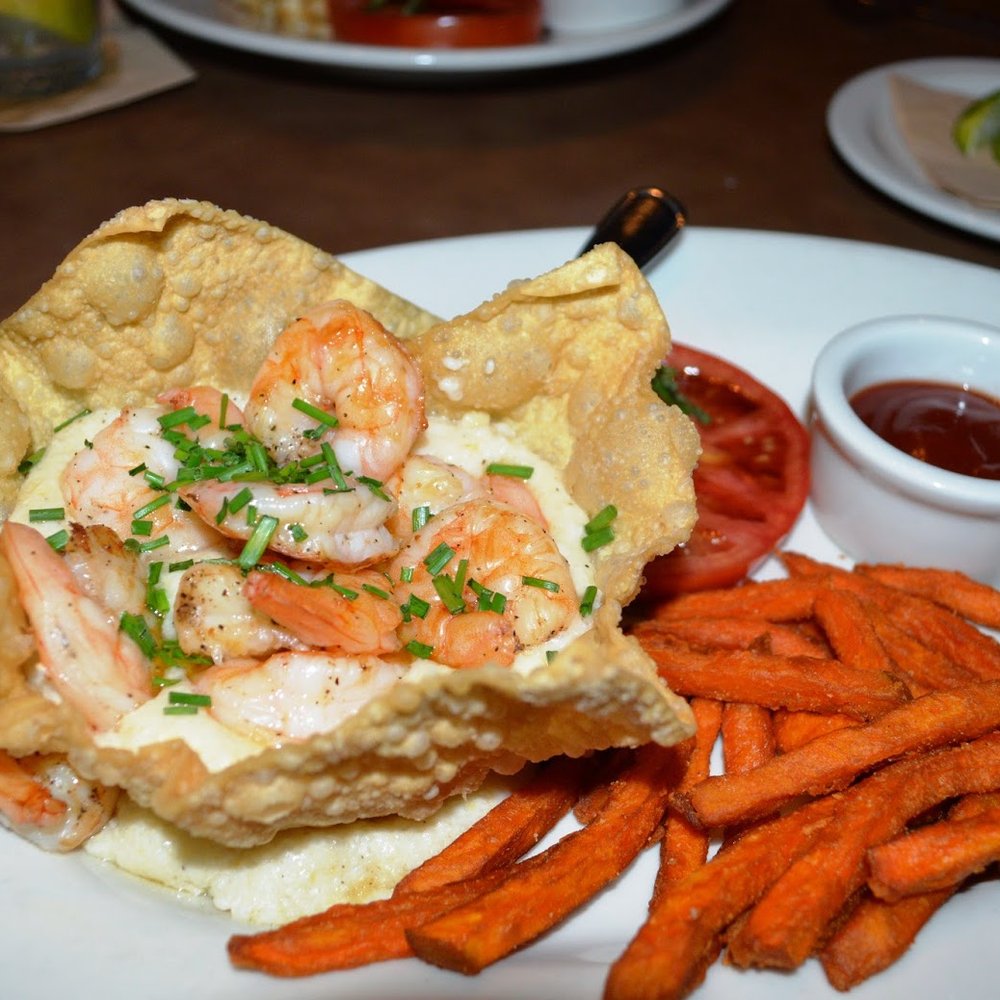 Brick Restaurant - Shrimp and Grits!!! YUM!!! - New American Near Me - Jacksonville, Florida Brick Restaurant - Shrimp and Grits!!! YUM!!! - New American Near Me - Jacksonville, Florida