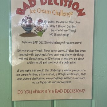 Beaches N Cream - Ice Cream Challenge - Ice Cream & Frozen Yogurt Near Me - Supply, North Carolina