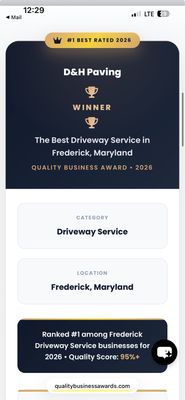 D and H Paving on Yelp
