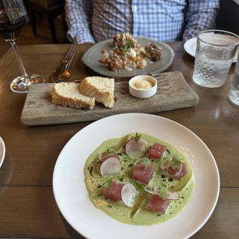 First & Oak - Hamachi and Truffle Roasted Cauliflower - New American Near Me - Solvang, California First & Oak - Hamachi and Truffle Roasted Cauliflower - New American Near Me - Solvang, California