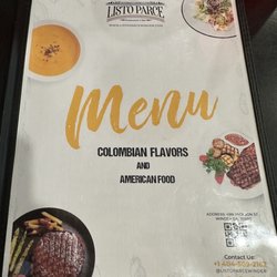 Listo Parce - Menu