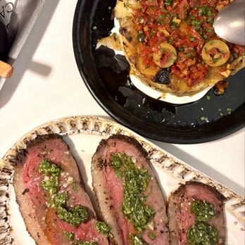 Trino - Picanh prime rib, smashed potato - Steakhouses Near Me - Chicago, Illinois Trino - Picanh prime rib, smashed potato - Steakhouses Near Me - Chicago, Illinois