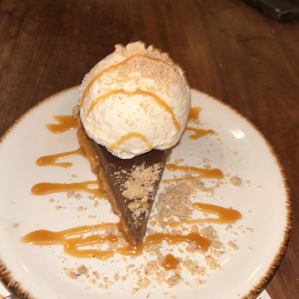 FLINT by Baltaire - Chocolate Sesame Ganache Tart! - New American Near Me - Phoenix, Arizona FLINT by Baltaire - Chocolate Sesame Ganache Tart! - New American Near Me - Phoenix, Arizona