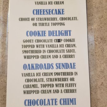 Oak Roads Grille - Dessert Menu - American Near Me - Oak Grove, Minnesota Oak Roads Grille - Dessert Menu - American Near Me - Oak Grove, Minnesota