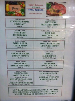 Menu photo 2 Skip's Meat Market Fairport, NY