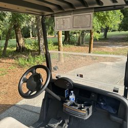 Hawkstone Country Club - Basic cart. Towels.