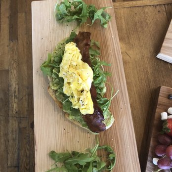 Get Toasted - Avocado spread, greens and egg on sourdough toast the best ever! - Breakfast & Brunch Near Me - Riverbank, California Get Toasted - Avocado spread, greens and egg on sourdough toast the best ever! - Breakfast & Brunch Near Me - Riverbank, California