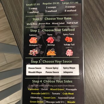 Poke Inn - Menu - Hawaiian Near Me - Houston, Texas Poke Inn - Menu - Hawaiian Near Me - Houston, Texas