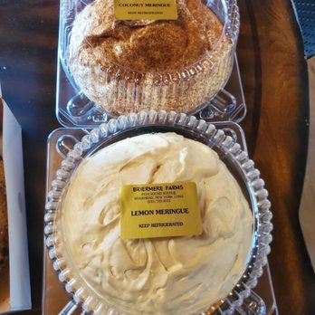 Briermere Farms - The lemon and coconut meringue - Bakeries Near Me - Riverhead, New York Briermere Farms - The lemon and coconut meringue - Bakeries Near Me - Riverhead, New York