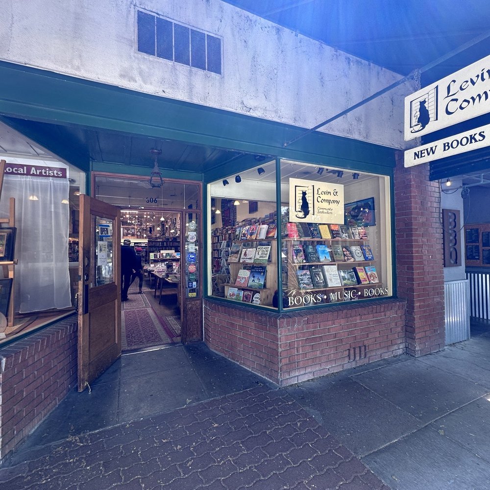 Levin & Co - Exterior - Books, Mags, Music & Video Near Me - Healdsburg, California