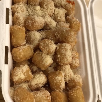 Cracked on Green - Parmesan Truffle Tots - Coffee & Tea Near Me - Champaign, Illinois