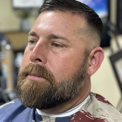 Skyline Barbers - Medium skin fade with a haircut