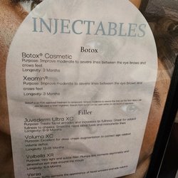Regena Spa - Menu