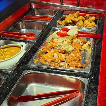 Dragon Pearl Buffet - Hot table before opening time - Buffets Near Me - Toronto, Ontario