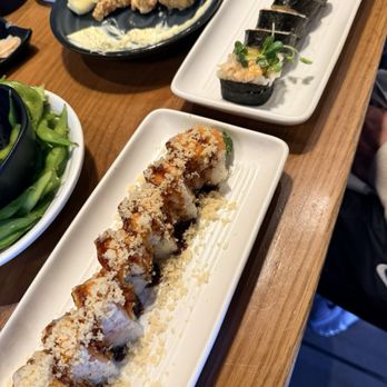 Bamboo Sushi - Chicken Karaage, Friday The 13th, spicy scallop roll - Sushi Bars Near Me - Lake Oswego, Oregon