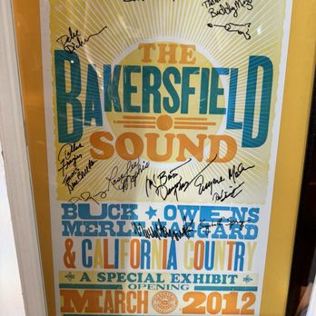 Buck Owens' Crystal Palace - I just love autographs... - Bars Near Me - Bakersfield, California