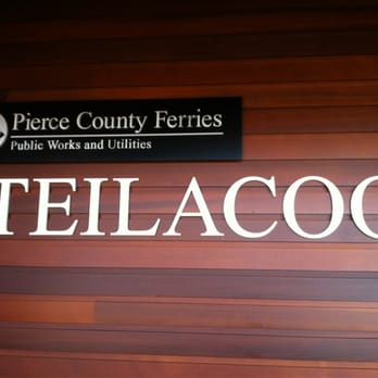 Pierce County Ferry - Public Transportation Near Me - Steilacoom, Washington