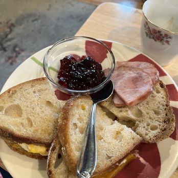 Leaven Bakery - Next day's breakfast using their sour dough - Bakeries Near Me - New Albany, Indiana Leaven Bakery - Next day's breakfast using their sour dough - Bakeries Near Me - New Albany, Indiana