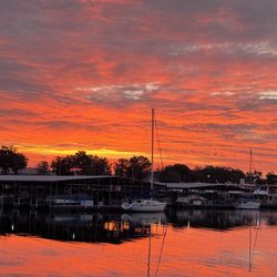 Port of Kimberling Marina & Resort - Day one sunrise was amazing