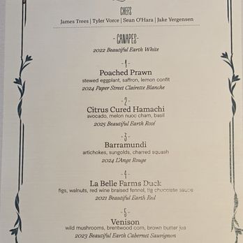 Bar Boheme - Bar Bohème x Lilli event menu 16 July 2026 - French Near Me - Las Vegas, Nevada