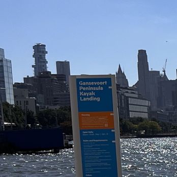 Gansevoort Peninsula - Where the kayaks land - Parks Near Me - New York, New York