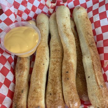 Eric Gordon's Greek's Pizzeria - Sticks w/Cheese - Pizza Near Me - Bloomington, Indiana