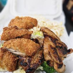 Ono Hawaiian BBQ - Chicken mix plate