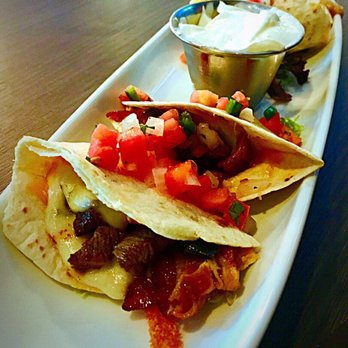 Bistro 933 - Beef quesadillas!!! They were low quality and, TINY!!!!!!!!!!! Only one bite each. - Cocktail Bars Near Me - South Bend, Indiana