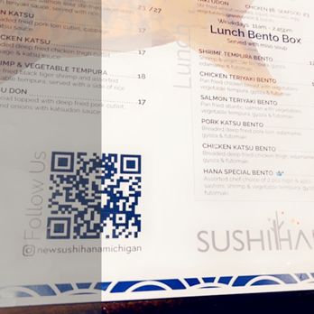 Sushi Hana - Menu - Sushi Bars Near Me - Bloomfield Hills, Michigan Sushi Hana - Menu - Sushi Bars Near Me - Bloomfield Hills, Michigan