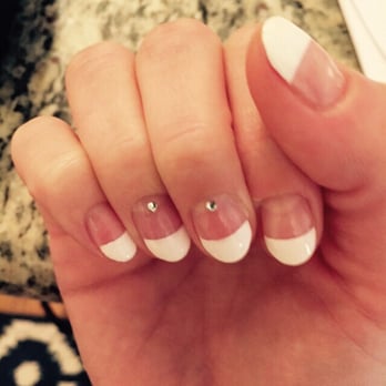Diamond Nails - Natural nails with excessive low arch by request =] thanks, Kim! - Nail Salons Near Me - Austin, Texas