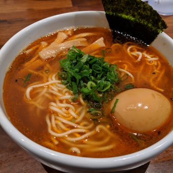 Menya le Nood - Shoyu ramen, medium sicy level, extra large noodles - Ramen Near Me - Honolulu, Hawaii Menya le Nood - Shoyu ramen, medium sicy level, extra large noodles - Ramen Near Me - Honolulu, Hawaii