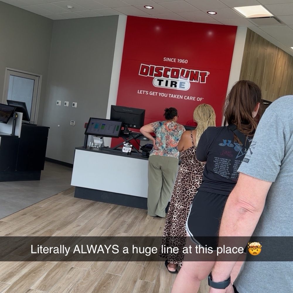 Long line every dang time. Long line every dang time.