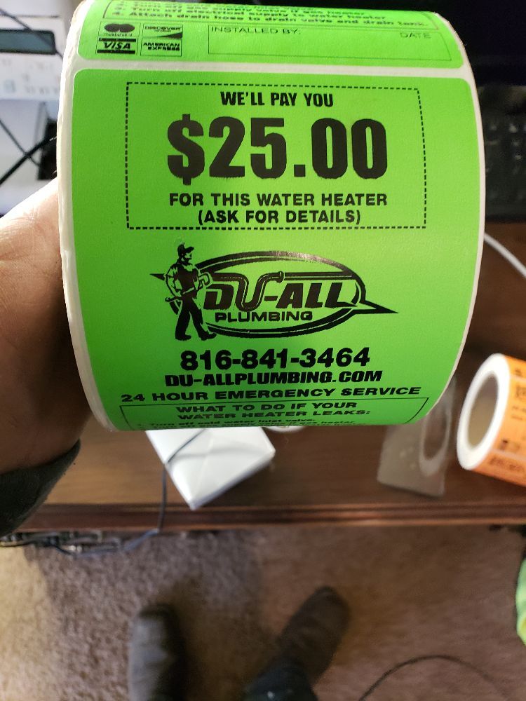 Slide of Du-All Plumbing